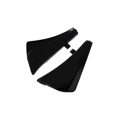 20-24+ C8 Corvette XL Extended Rear Splash Guards in Matte Black